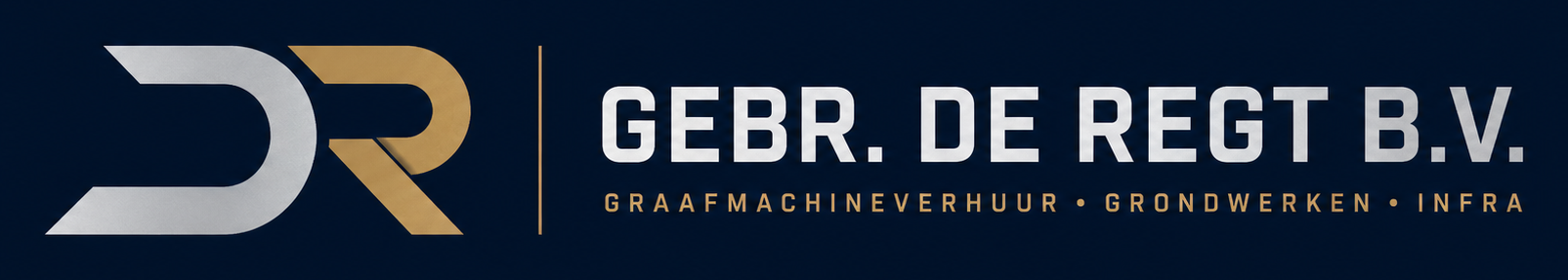 Gebr. de Regt B.V. - Graafmachineverhuur, grondwerken en bestratingen